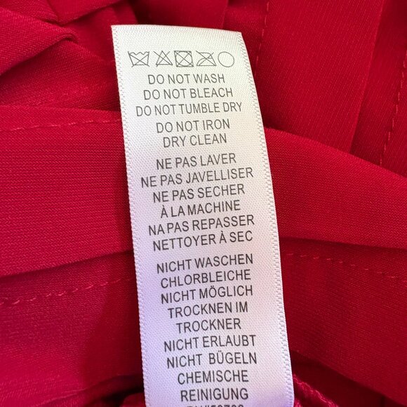 Adrianna Papell Red Cocktail Dress - Picture 8 of 8